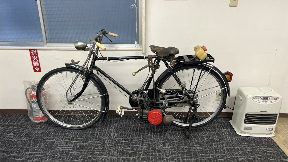 【最終出品】ミヤタ自転車　エンジン付き_画像1