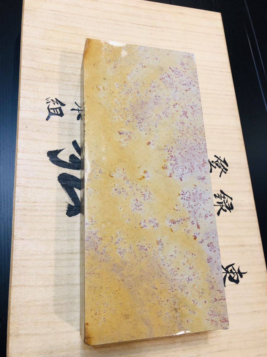 天然砥石 京都 大平 蓮華 巣板 大判 特大 超貴重 鉋鑿鋸玄翁大工道具