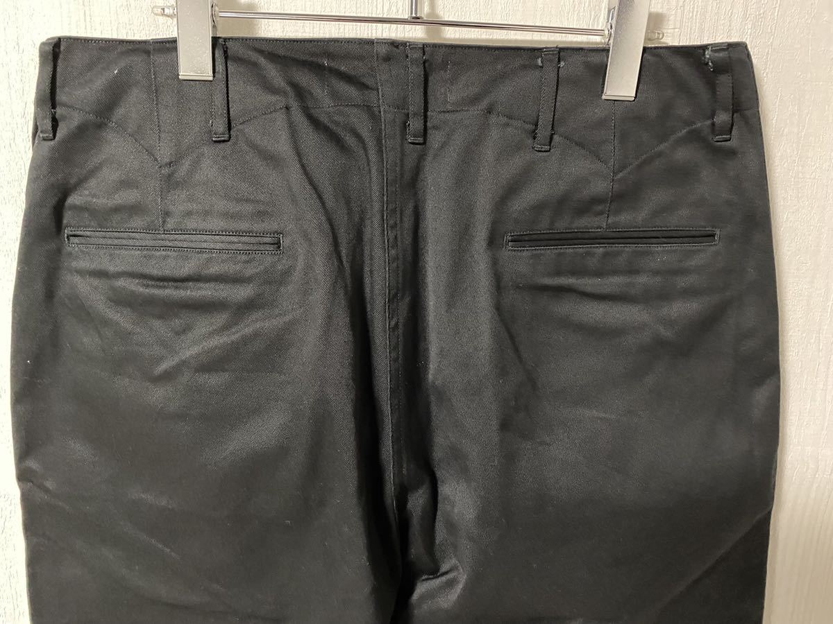 注目ショップ niceness ブラック webb 22SS「WEBB」チノパン NICENESS
