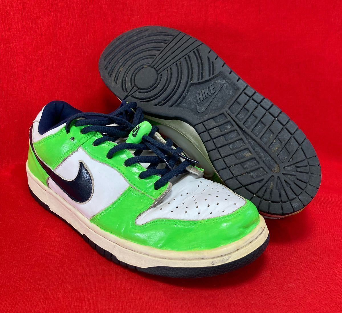 01年製 ナイキ ダンク プロ ローＢ アンジェラスペイント カラーカスタム 27.5cm NIKE DUNK PRO LOW B US9.5 ビンテージ エアジョーダン_画像4