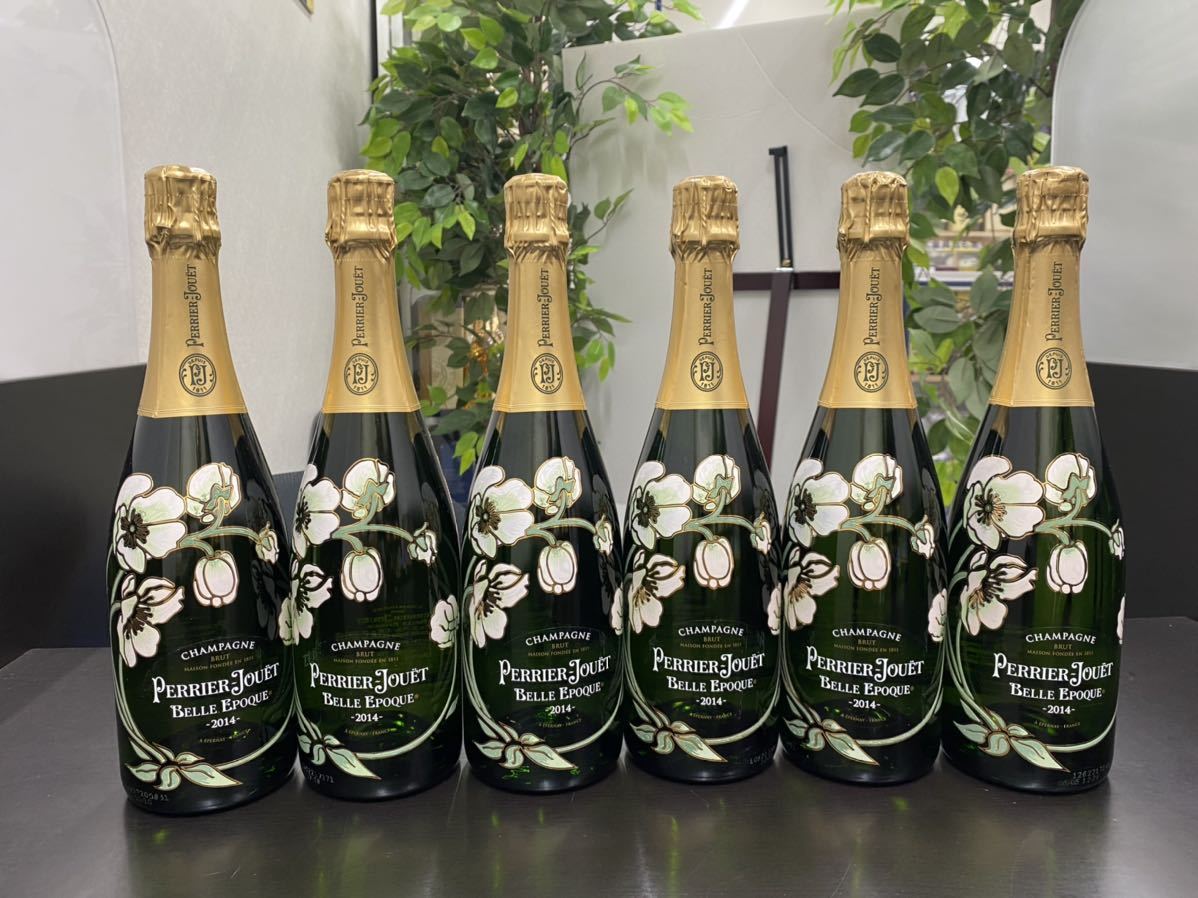 未開栓 6本セット】ペリエジュエ ベルエポック 2014 PERRIER-JOUET
