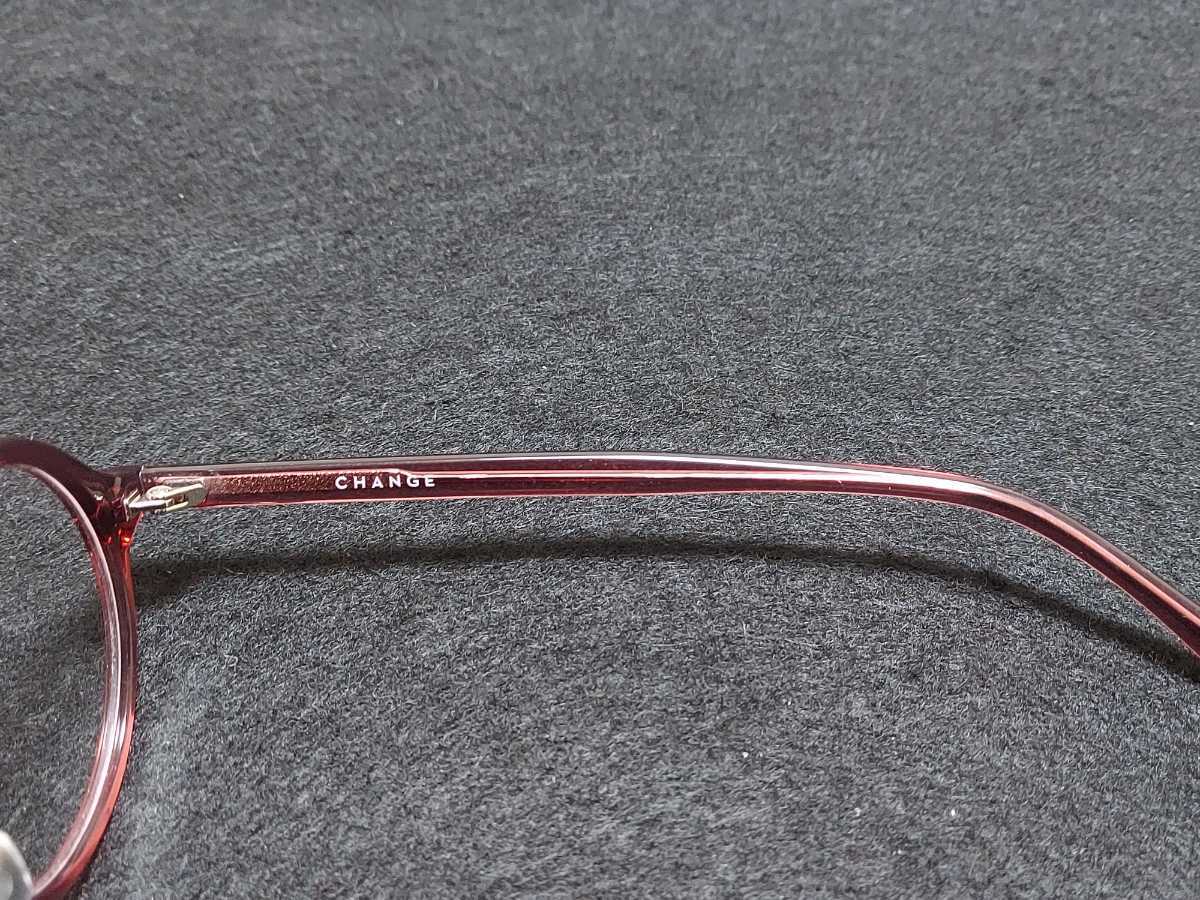 ネット 新品 CHANGE メガネ 眼鏡 高級感 上品 フルリム 軽い セル