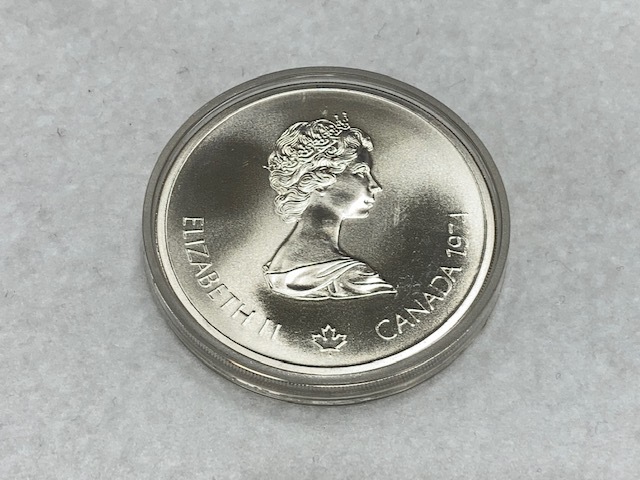 ※51280 カナダ モントリオールオリンピック 記念銀貨 4枚セット ケース付き 個人保管品の画像9
