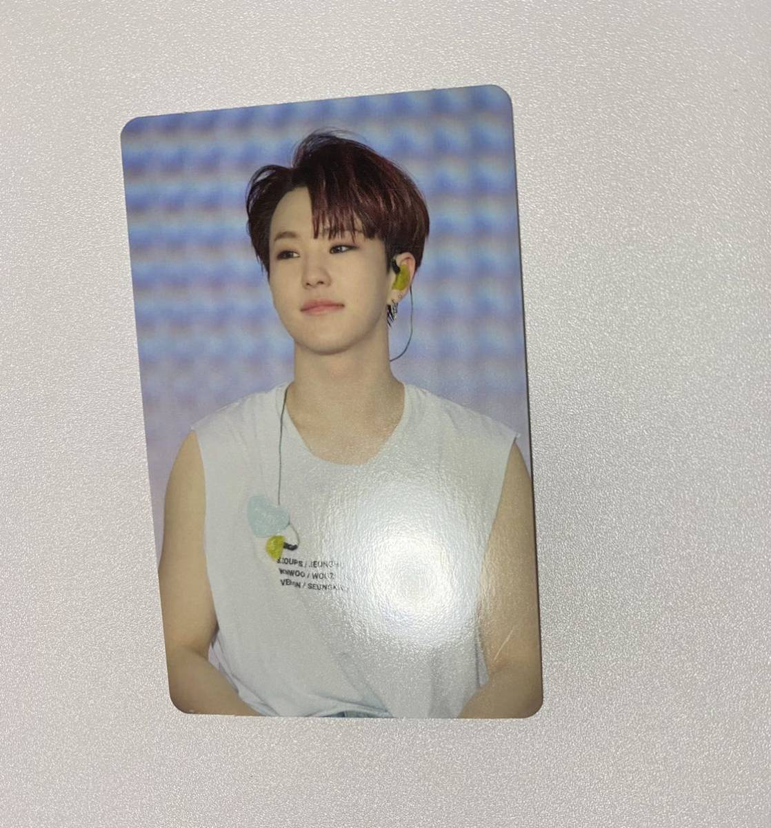  ho siSEVENTEEN 2019 JAPAN TOUR HARU DVD Blu-ray привилегия коллекционные карточки HOSHI Photocard