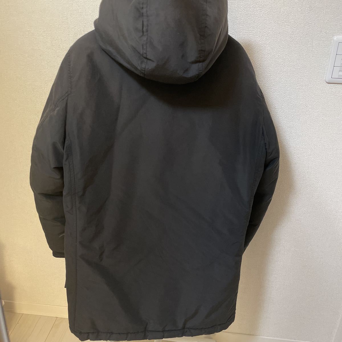 ウールリッチ WOCPS2476D ブラック USA Sサイズ EU Mサイズ WOOLRICH