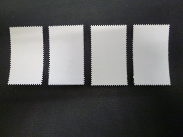 ▲ｒ-87963-45 中国切手 古代文学者（1次）4種完 カバー付 バラ4枚の画像3