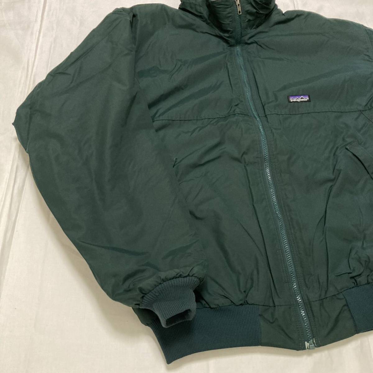 80s パタゴニア シェルドシンチラ ハンターグリーン XL 80s パタゴニア シェルドシンチラ ハンターグリーン XL
