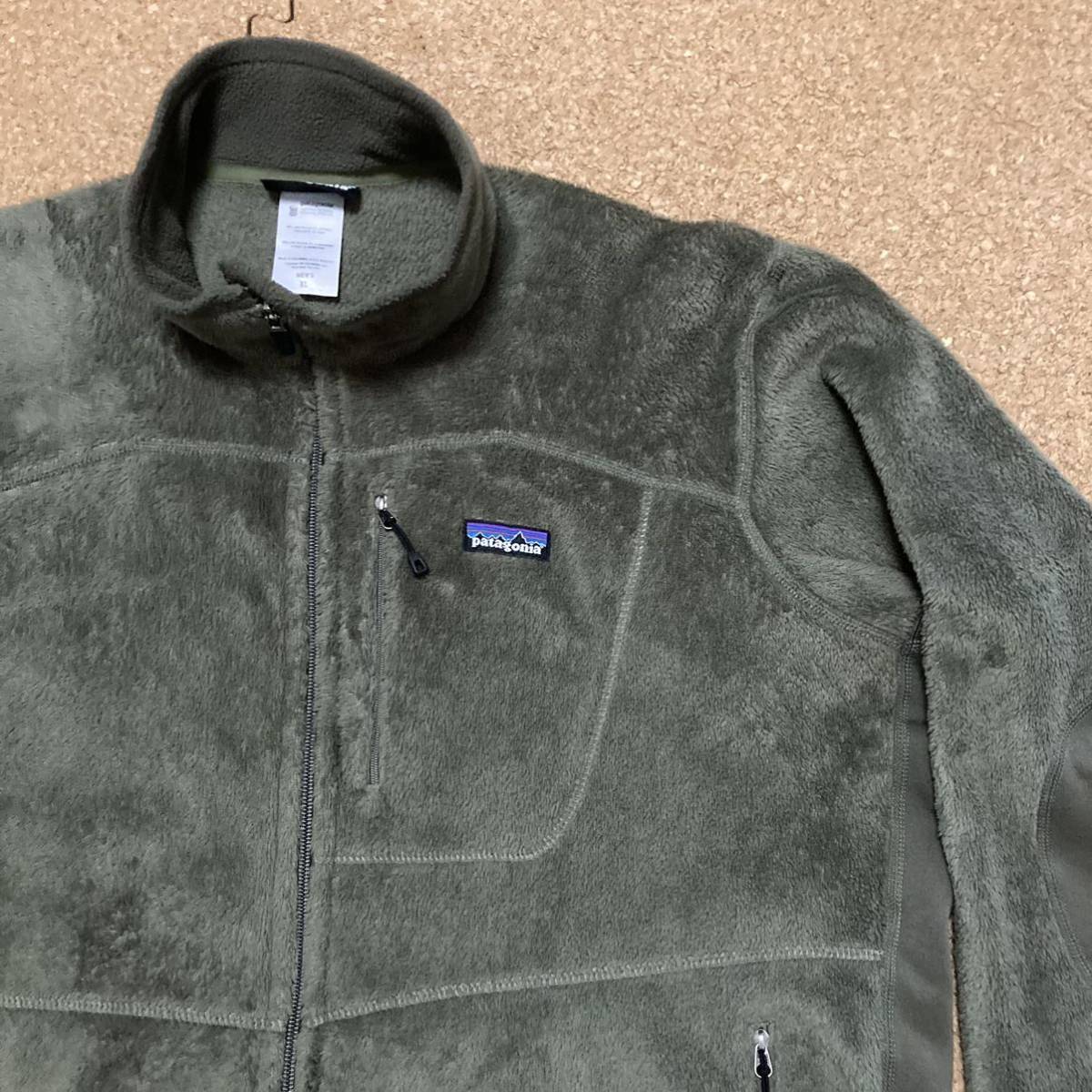 XL・極美品【2010・MARSカラー】patagonia メンズ・R2・ジャケット( ALP )アルファグリーン 希少ミリタリー米軍 POLARTEC ポーラテックR3R1_画像8