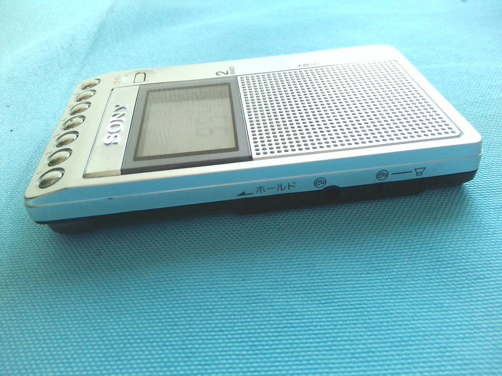 SONY FM/AMポケットラジオ ICF-R353 完動品