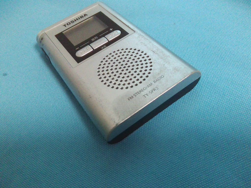 セットアップ TOSHIBA ポケットラジオ TY-SPR2 S alphacf.uk