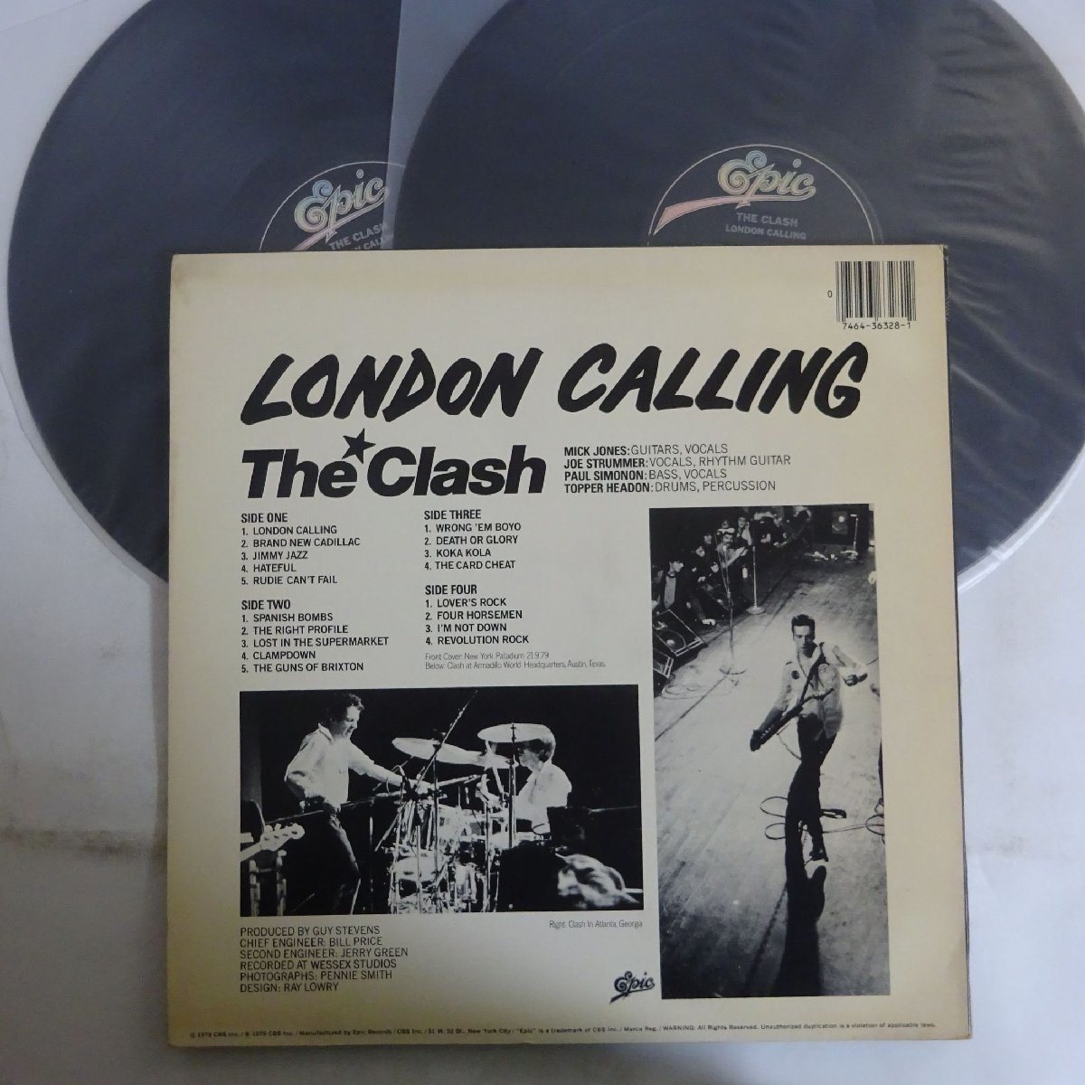 未開封 THE CLASH LONDON CALLING regenerationproductions.org