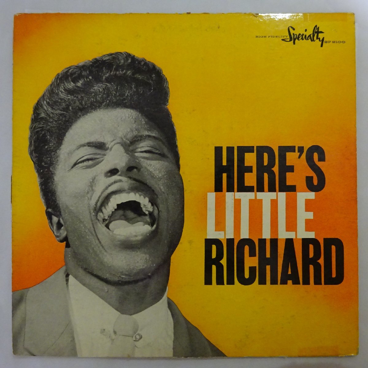 14013817;【US初期プレス/深溝/黒金ラベル/MONO】Little Richard / Here's Little Richard_画像1