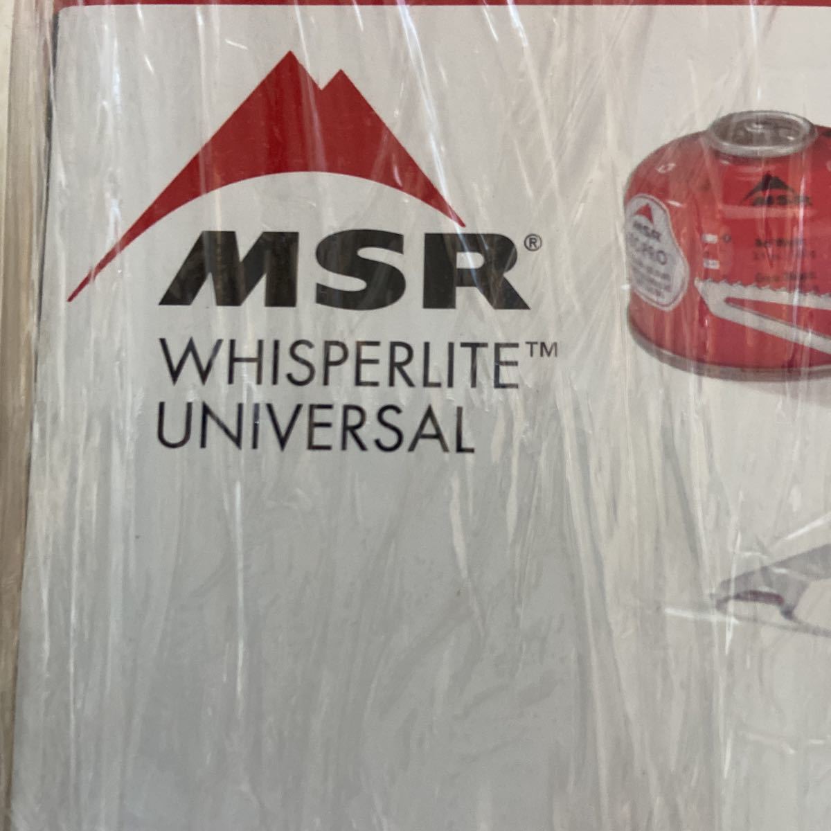 MSR ウィスパーライト ユニバーサル 新品 ガス、液体燃料 両方可能