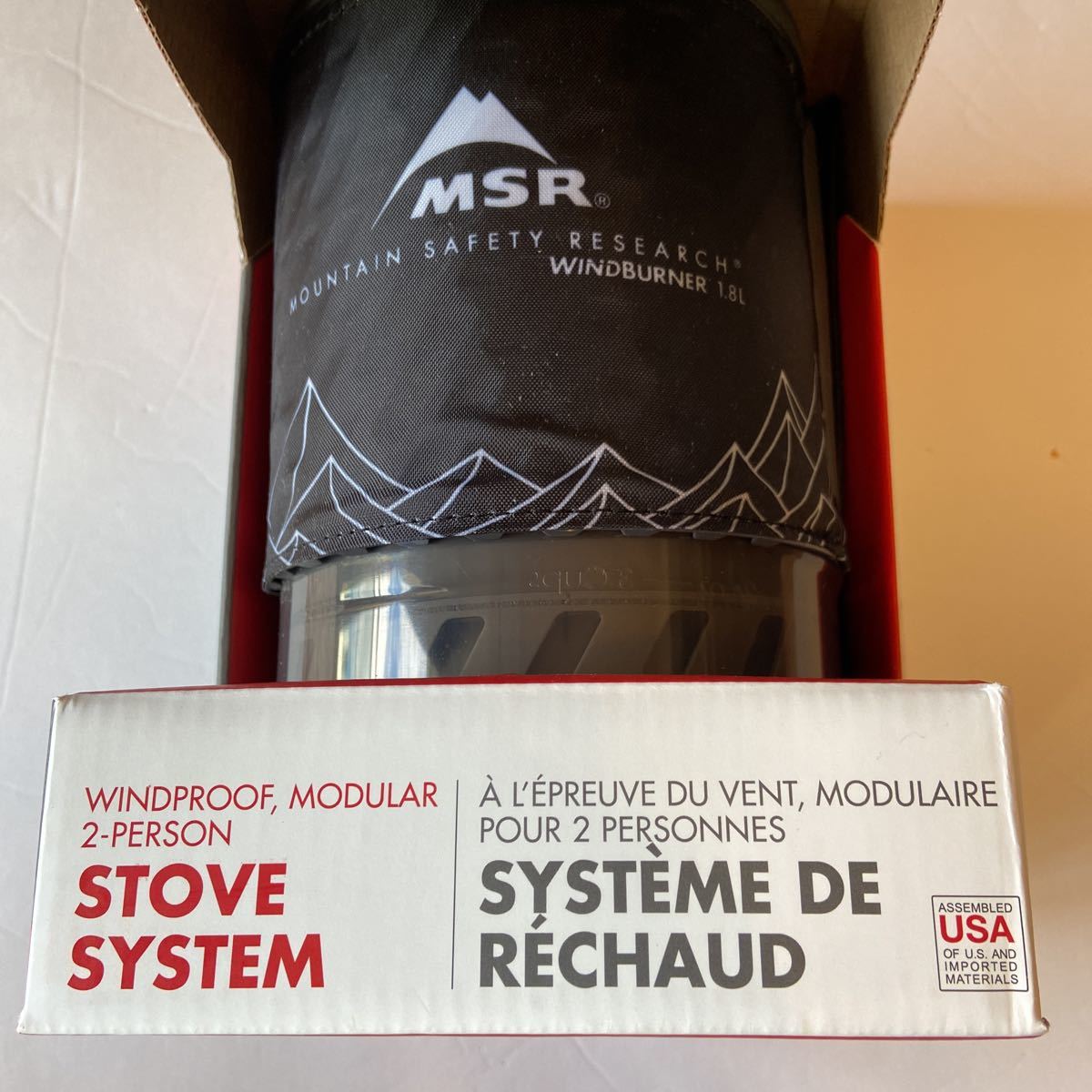ウインドバ MSR ウインドバーナー DUO STOVE 2人用 新品 日本未発売