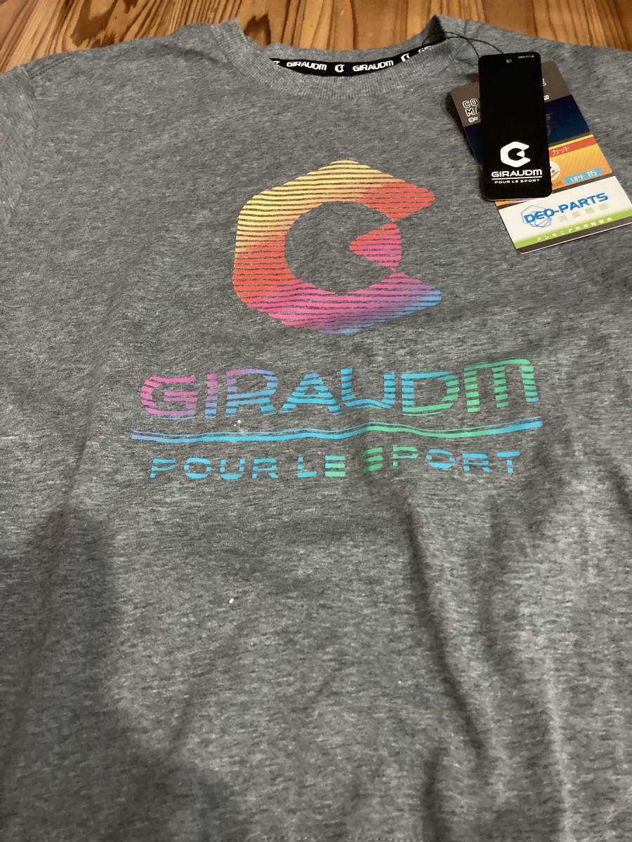 新品　GIRAUDM POUR LE SPORT 半袖UVカット　Tシャツ 140サイズ　吸汗速乾素材　UPF15 消臭機能