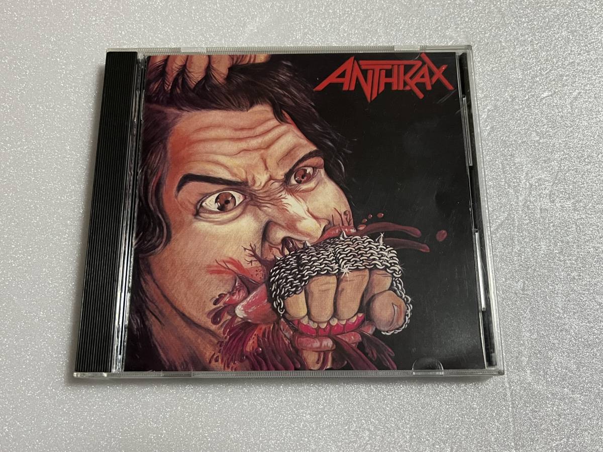 アンスラックス フィストフル・オブ・メタル ANTHRAX FISTFUL OF METAL 日本盤 旧規格盤 1stアルバム スラッシュ四天王の画像1