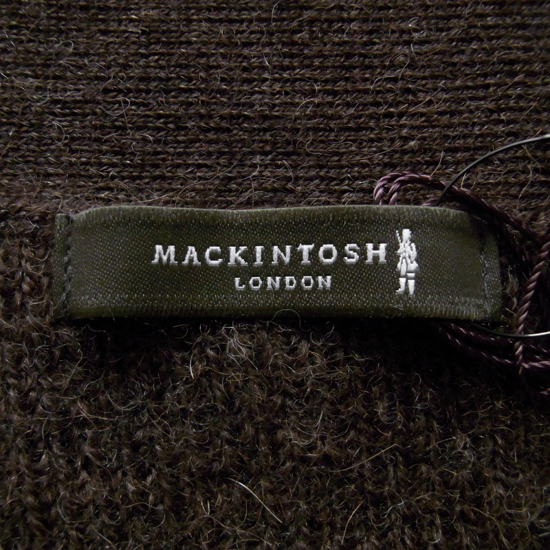 **MACKINTOSH LONDON( Macintosh London )/ luxury material *! one rank on. comfortable . charm. baby alpaca cardigan [L]/4.7 ten thousand 