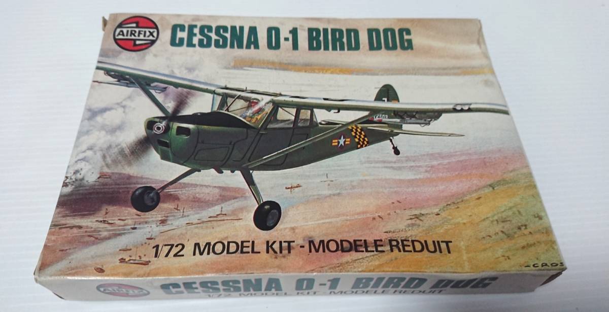 未組立　エアフィックス　 AIR FIX　 プラモデル CESSNA　0-1 BIRD DOG （セスナ 0-1　バード　ドッグ ）未使用　スケール1/72　　　　_画像1