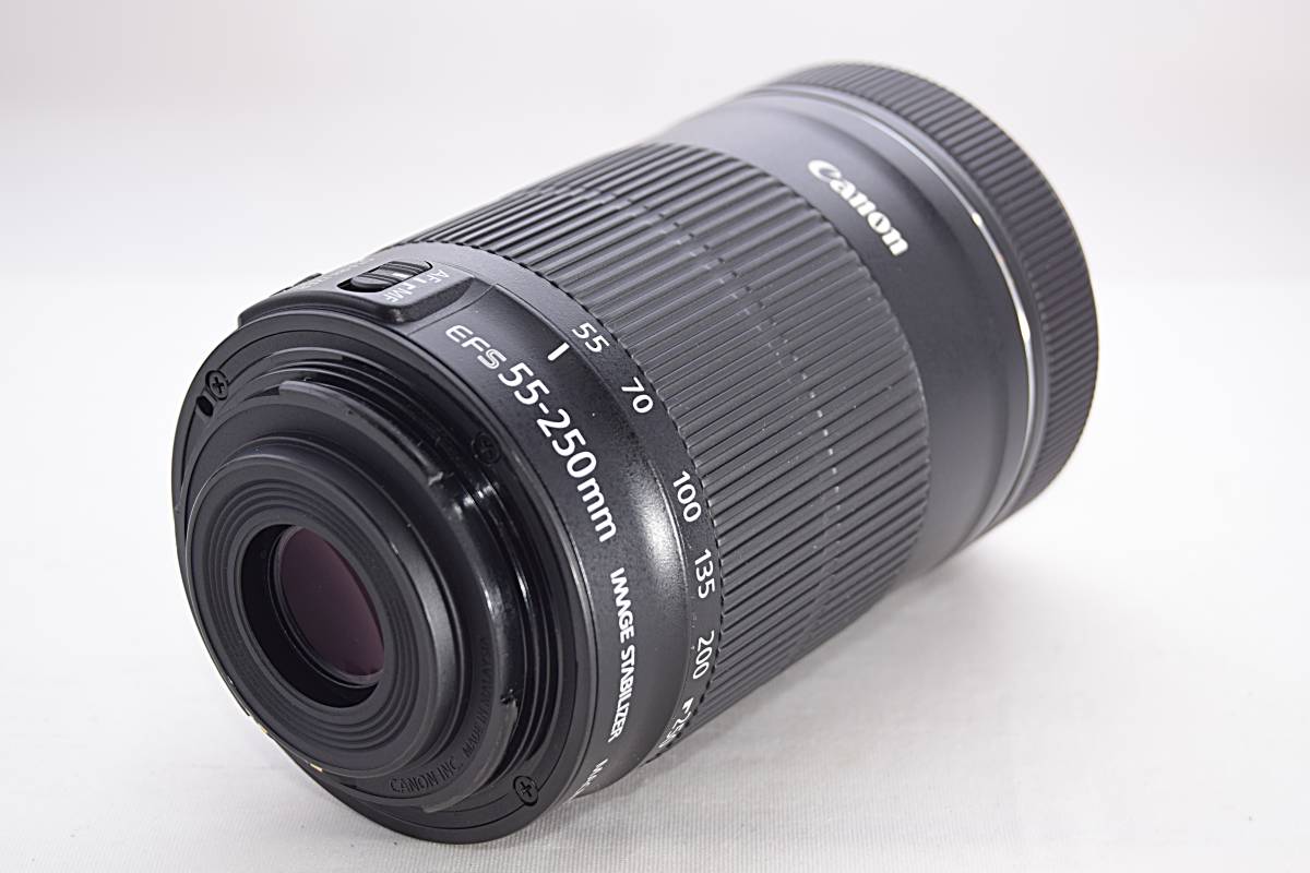 極美品Canon EF-S 55-250㎜ IS STM手振れ補正付き｜PayPayフリマ