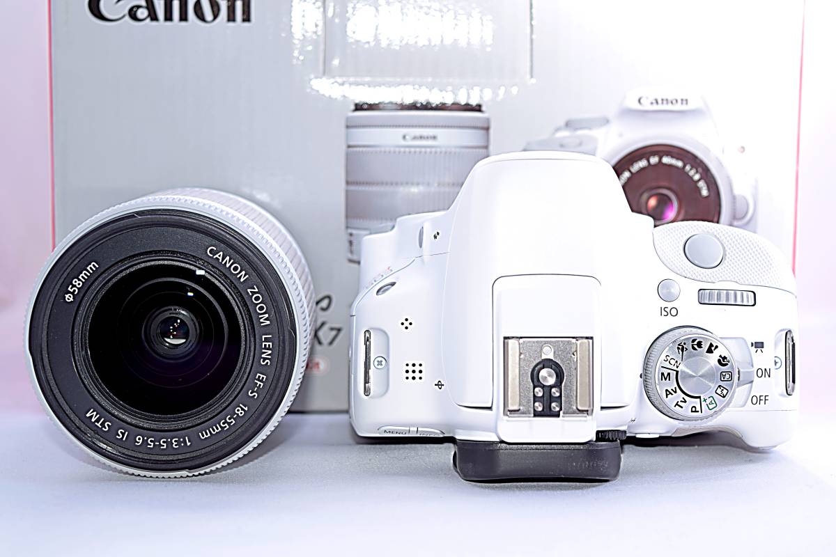 おすすめ一眼レフCanon EOS kiss X7ホワイトカラー | inmano.com.br