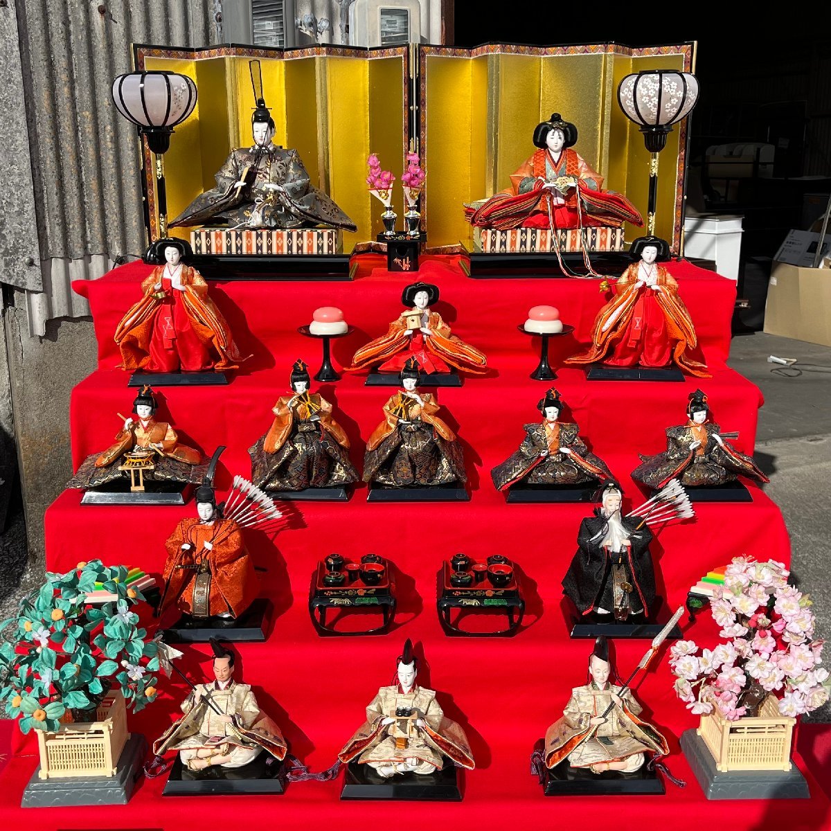 ◎G089 7段 雛人形 ひな人形 雛飾り ひな祭り 7段飾り 京雛 ◎G089 7段 雛人形 ひな人形 雛飾り ひな祭り 7段飾り 京雛