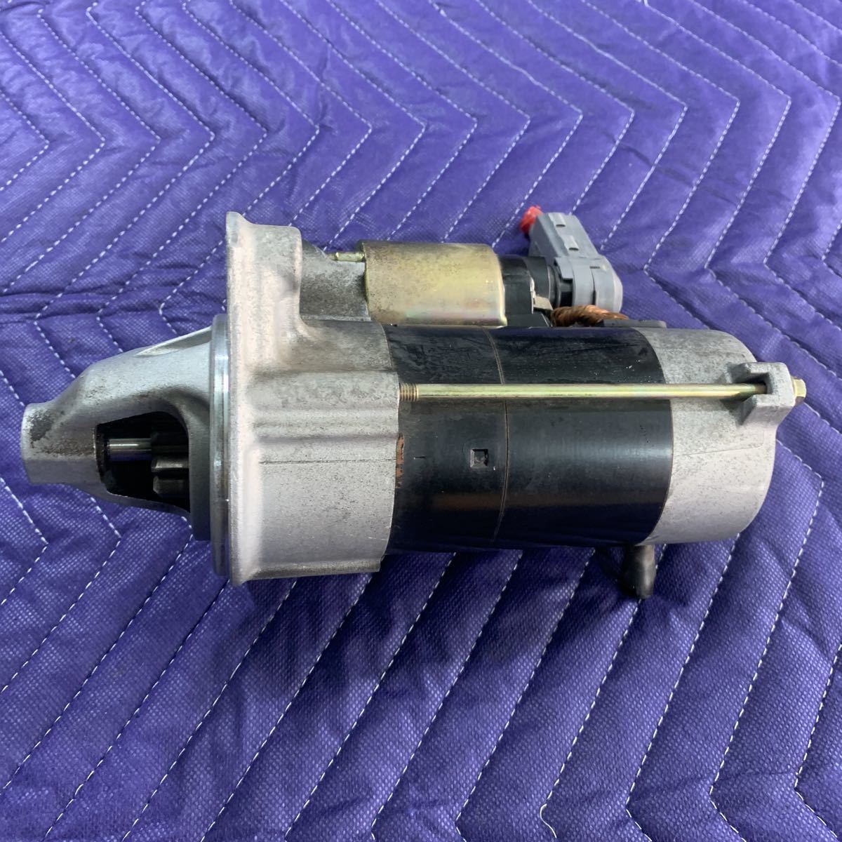 JZS175 17 Crown original starter motor 43000km remove operation verification goods JZS130 JZS131 JZS133 JZS135 JZS171 JZS173 JZS177 JZS179 starter 