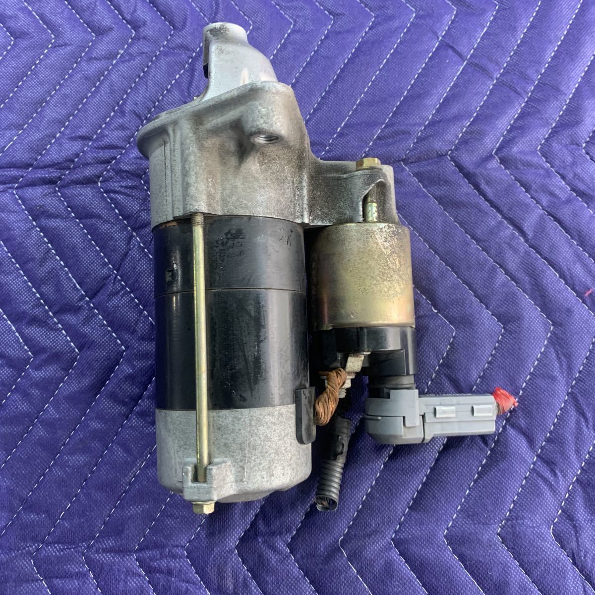 JZS175 17 Crown original starter motor 43000km remove operation verification goods JZS130 JZS131 JZS133 JZS135 JZS171 JZS173 JZS177 JZS179 starter 