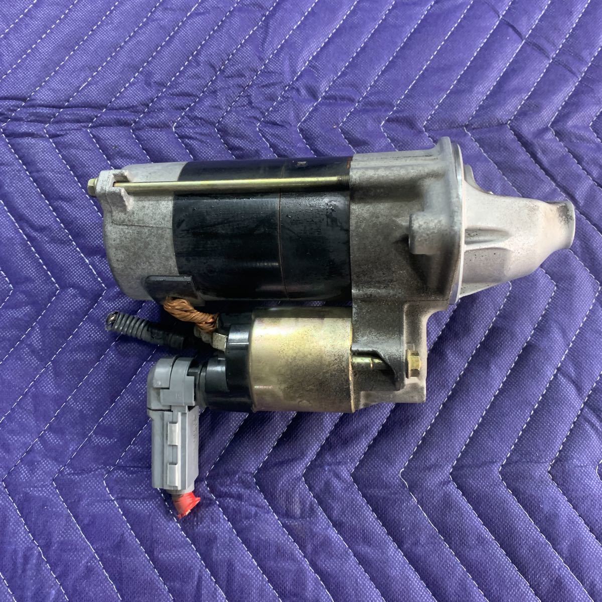 JZS175 17 Crown original starter motor 43000km remove operation verification goods JZS130 JZS131 JZS133 JZS135 JZS171 JZS173 JZS177 JZS179 starter 