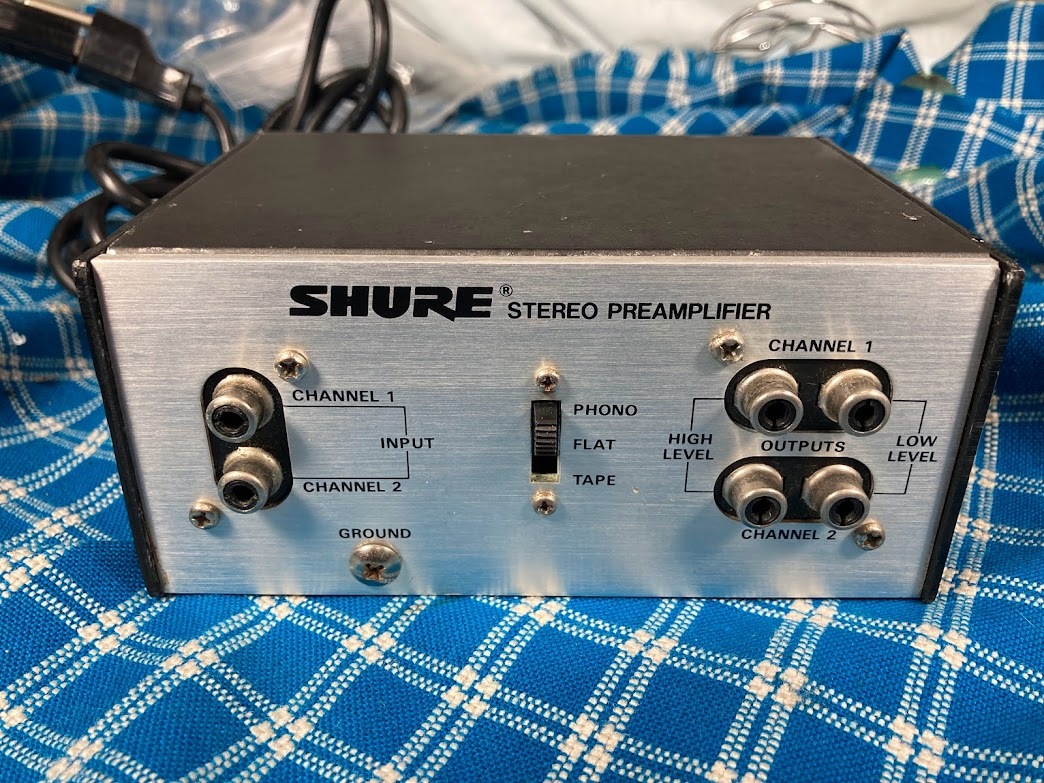 Yahoo!オークション - SHURE M64A フォノイコライザー アンプ 完 Yahoo!オークション - SHURE M64A フォノイコライザー アンプ 完