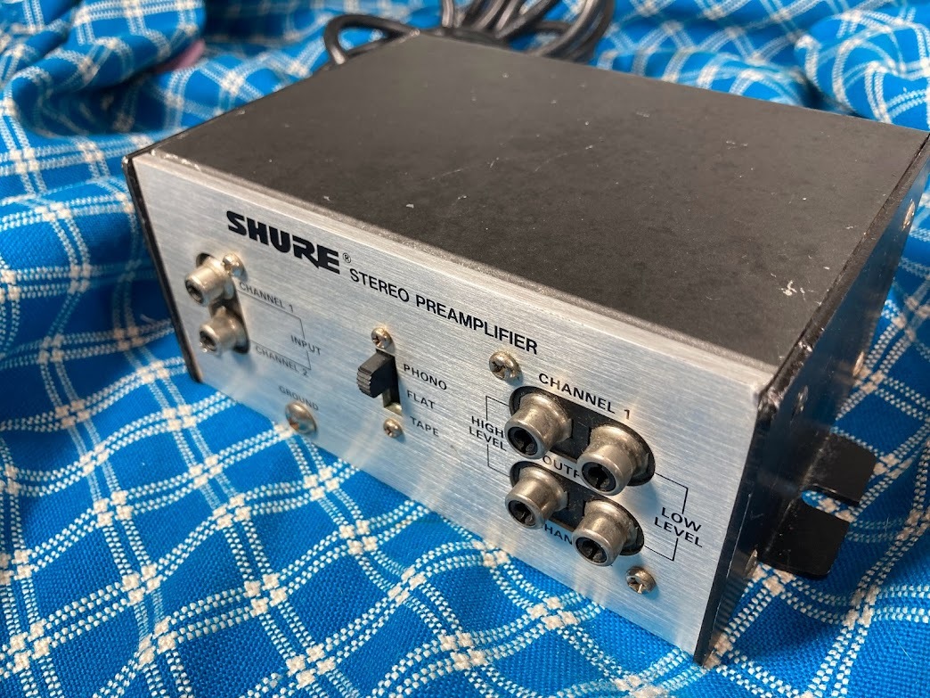Yahoo!オークション - SHURE M64A フォノイコライザー アンプ 完 Yahoo!オークション - SHURE M64A フォノイコライザー アンプ 完