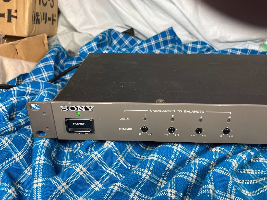 SONY ラインコンバーター SRP-200LC 完動品【3ヶ月保証 SONY ラインコンバーター SRP-200LC 完動品【3ヶ月保証