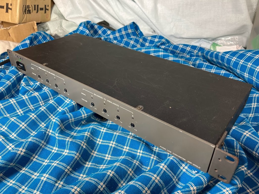SONY ラインコンバーター SRP-200LC 完動品【3ヶ月保証 SONY ラインコンバーター SRP-200LC 完動品【3ヶ月保証