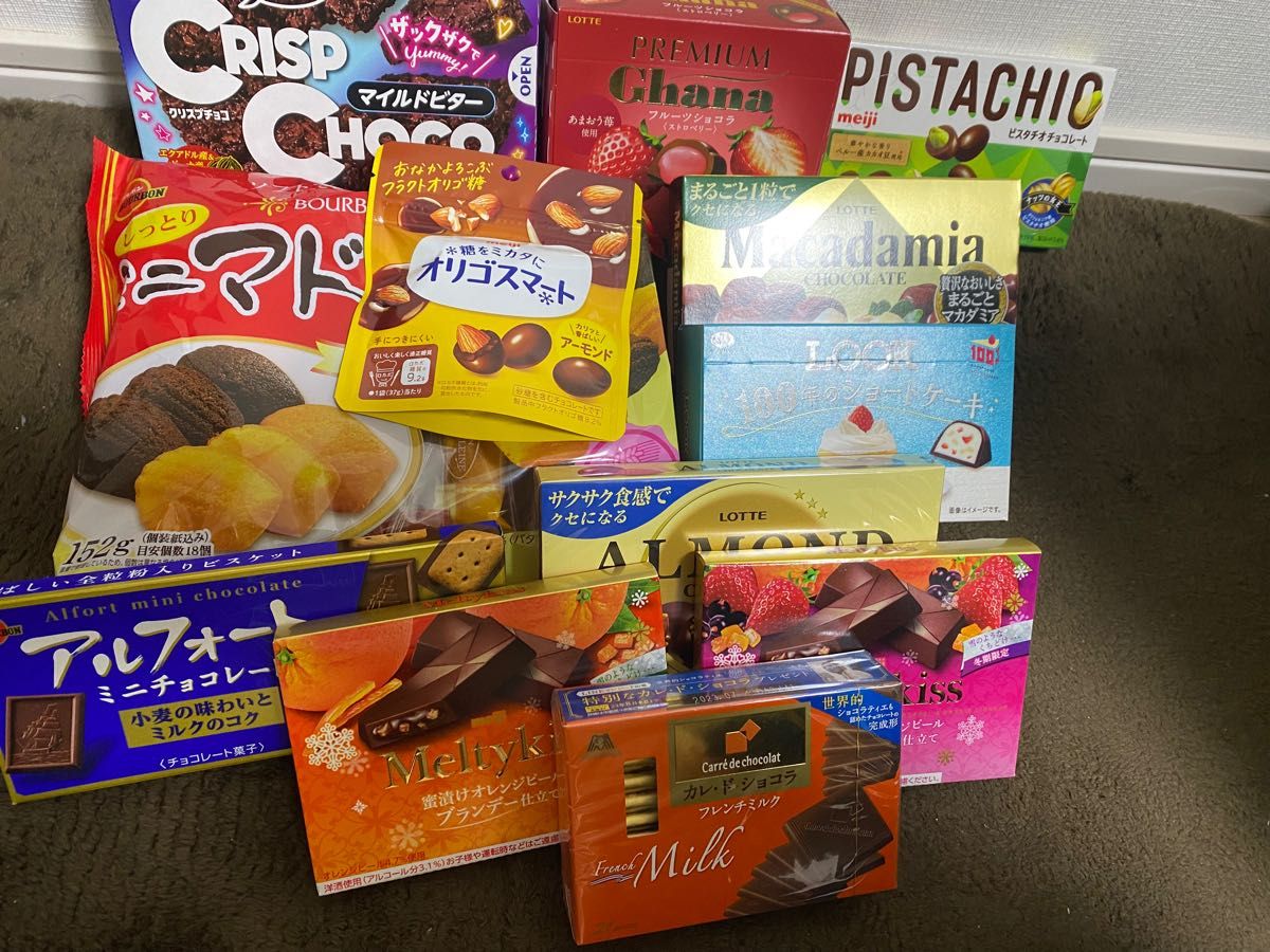 チョコレート菓子＋α 詰め合わせ(12個入り)