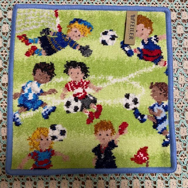 フェイラー FEILER タオルハンカチ Soccer サッカー スポーツ 男の子に