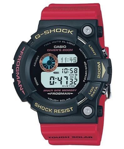 【二次電池交換済】G-SHOCK Gショック FROGMAN/フロッグマン '05年モデル トリプルクラウン GW-200TC-4JR