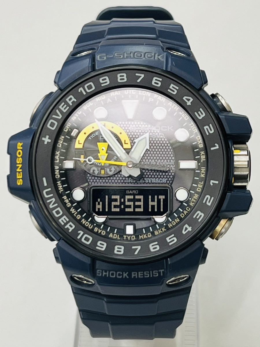 品質満点品質満点GWN-1000NV-2AJF GSHOCKガルフマスター 腕時計