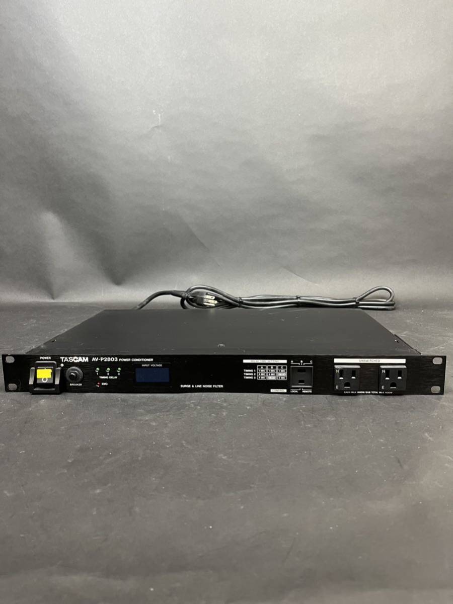 5☆好評5☆好評TASCAM パワーディストリビューター AV-P2803 その他