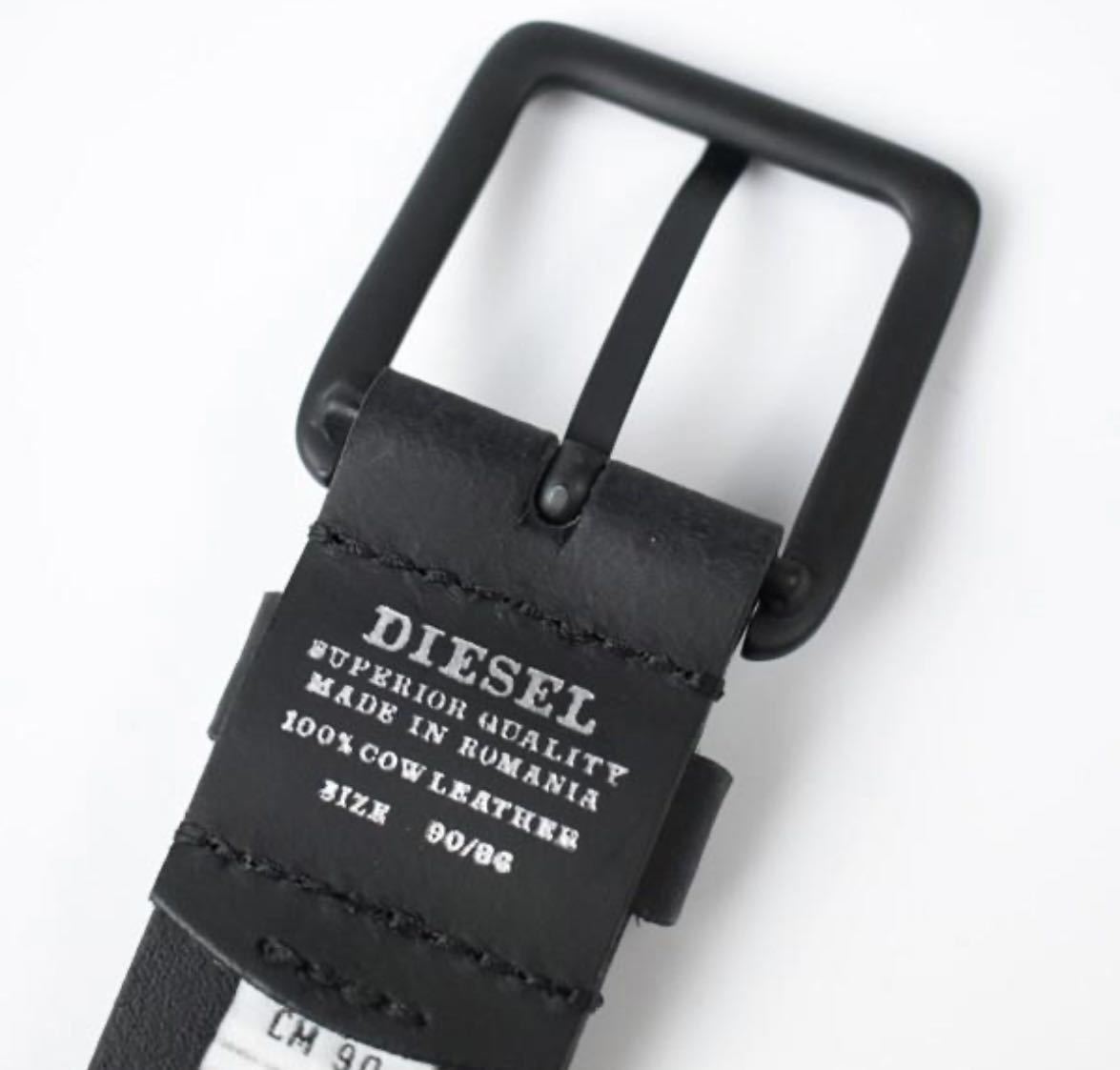 DIESEL cowレザーベルト(100%牛革使用) ベルト | dermascope.com