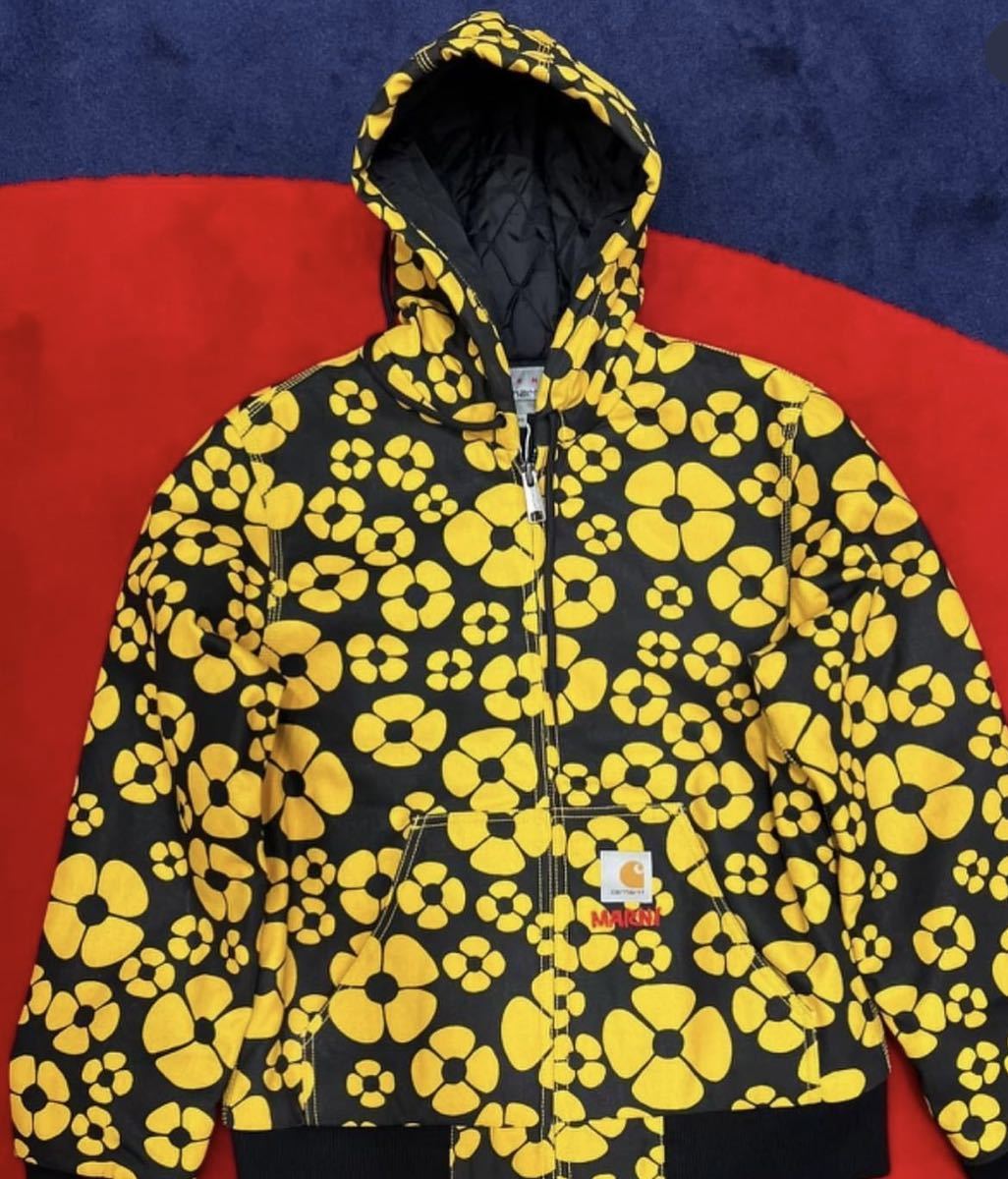 marni carhartt 2023 マルニ カーハート ダウンフーディ S Zipped