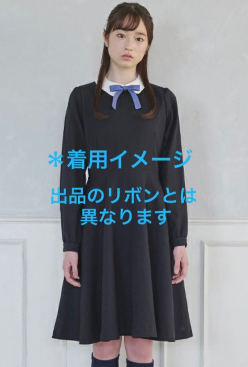 ポンポネット  ジュニア 女の子 L/160 ウール100% お受験 卒服 ジャケット ワンピース アンサンブル スーツセット