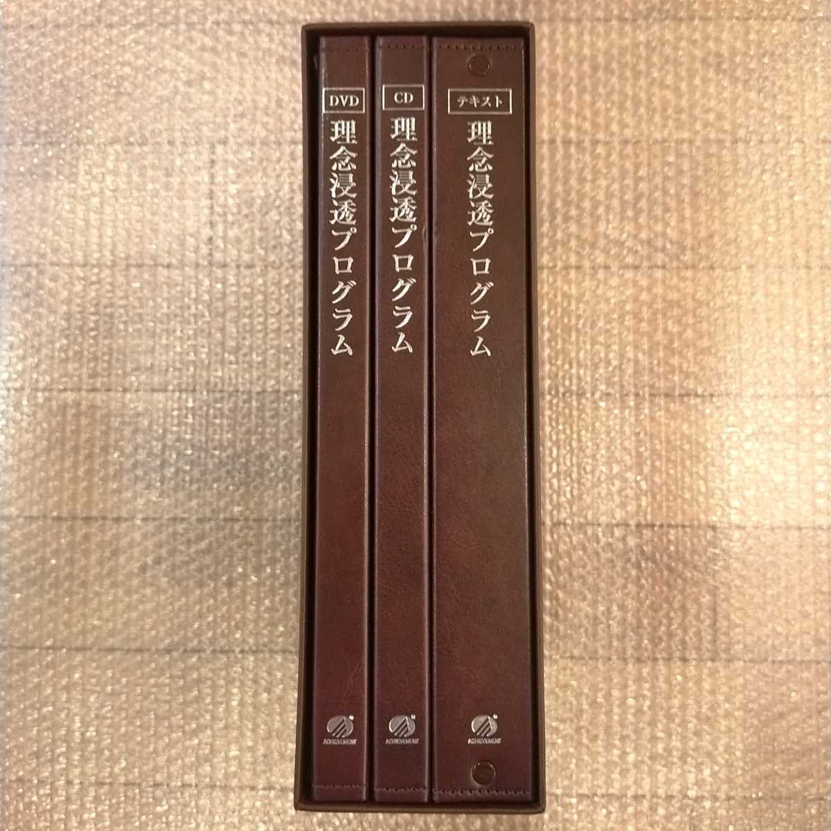 箱【美品/送料無料】アチーブメント 理念浸透プログラム パーソナル