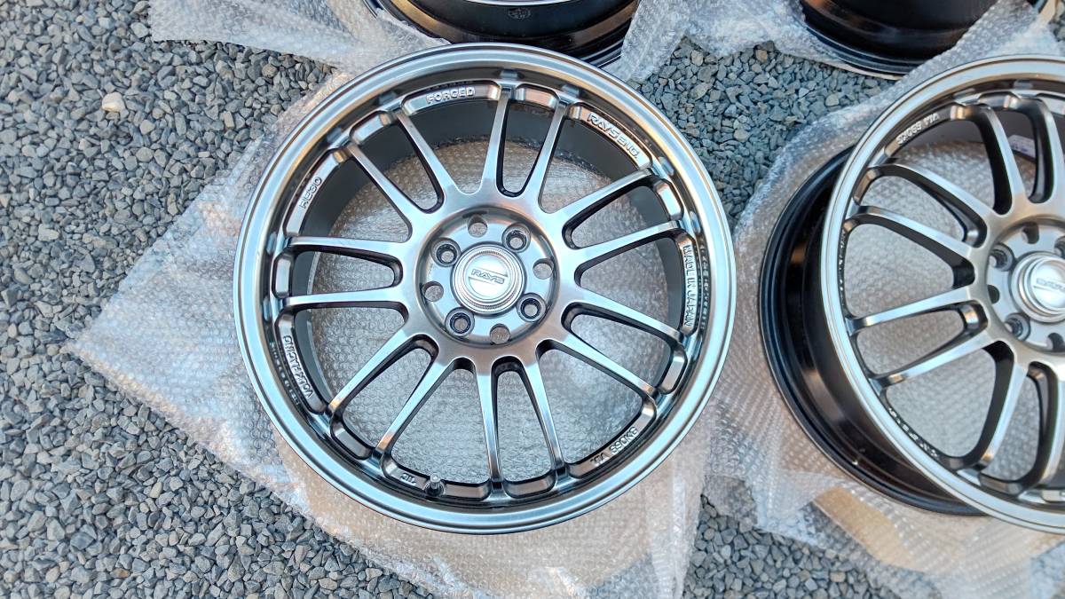 RAYS レイズ VOLK Racing RE30 アルミホイール 4本 17インチ 7J 47 4H