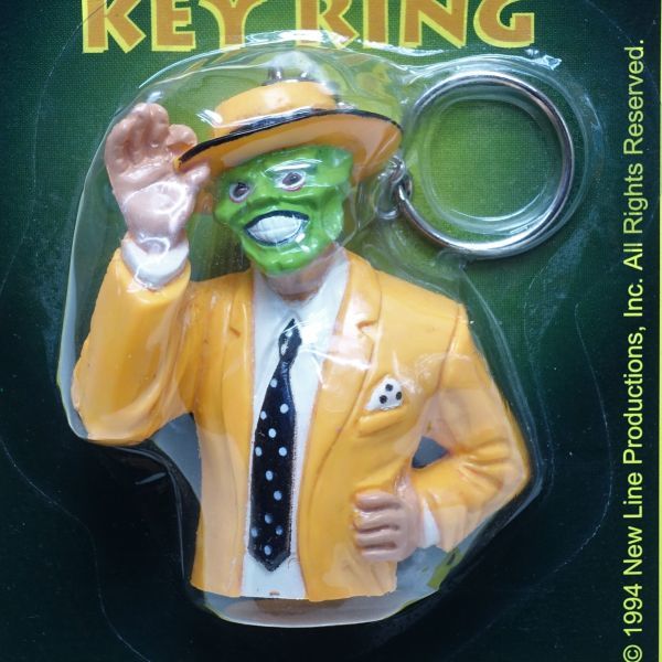 055D ジャンク 現状 希少 レア 1994 THE MASK KEY RING ザ マスク キーリング 40086_画像3