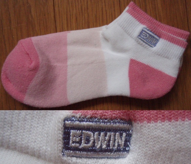 23-25 EDWIN Edwin пара низ пирог ru плетеный короткие носки 3 пар комплект 
