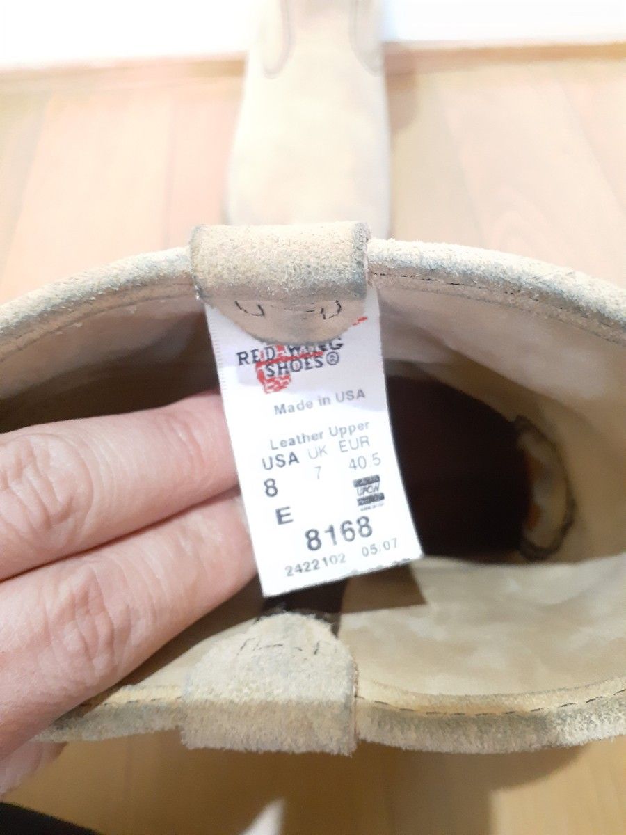 RED WING 8168 レッドウィングペコス (廃盤品)|Yahoo!フリマ RED WING 8168 レッドウィングペコス (廃盤品)|Yahoo!フリマ