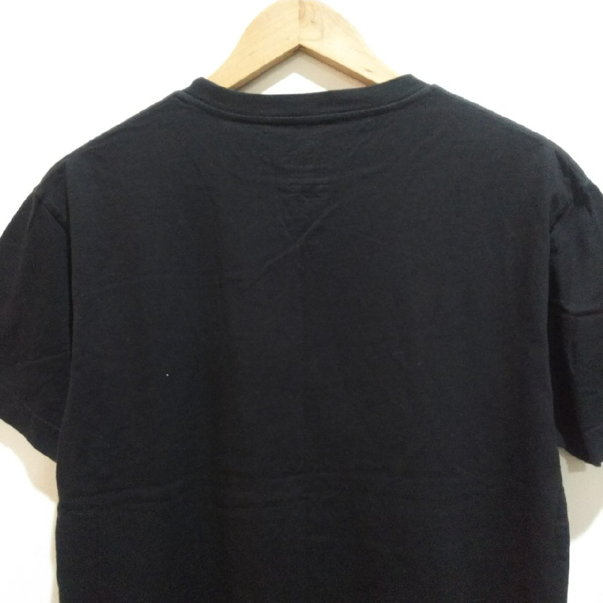 (^w^)b エレメント 半袖 Tシャツ トップス カットソー ブラック ELEMENT デイリー フロント ロゴ ストリート ワーク アメカジ メンズ Sの画像4