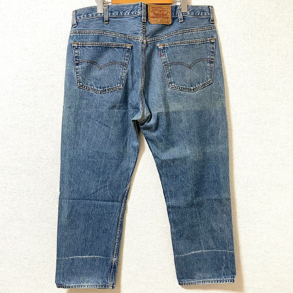 (^w^)b USA製 リーバイス 501 xx 0000 80s 90s ヴィンテージ デニム ジーンズ ジーパン Levi's 脇割 オリジナル ボタン 653刻印 W40 6406EE_画像2