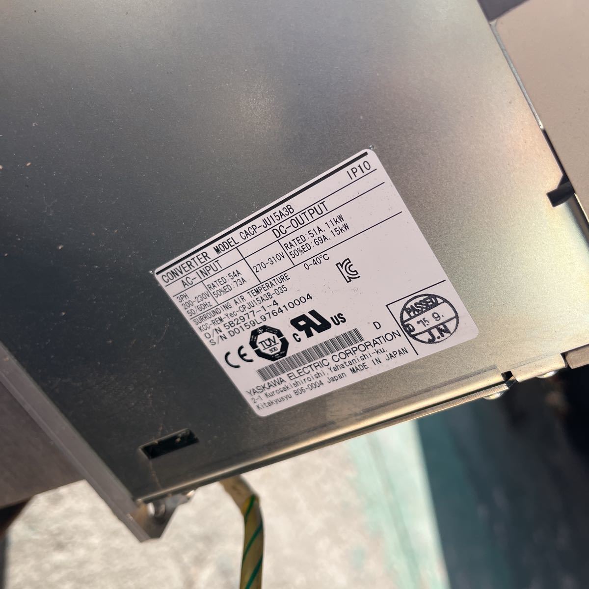 Yahoo!オークション - YASKAWA 電子部品 コンバーター CACP Yahoo!オークション - YASKAWA 電子部品 コンバーター CACP