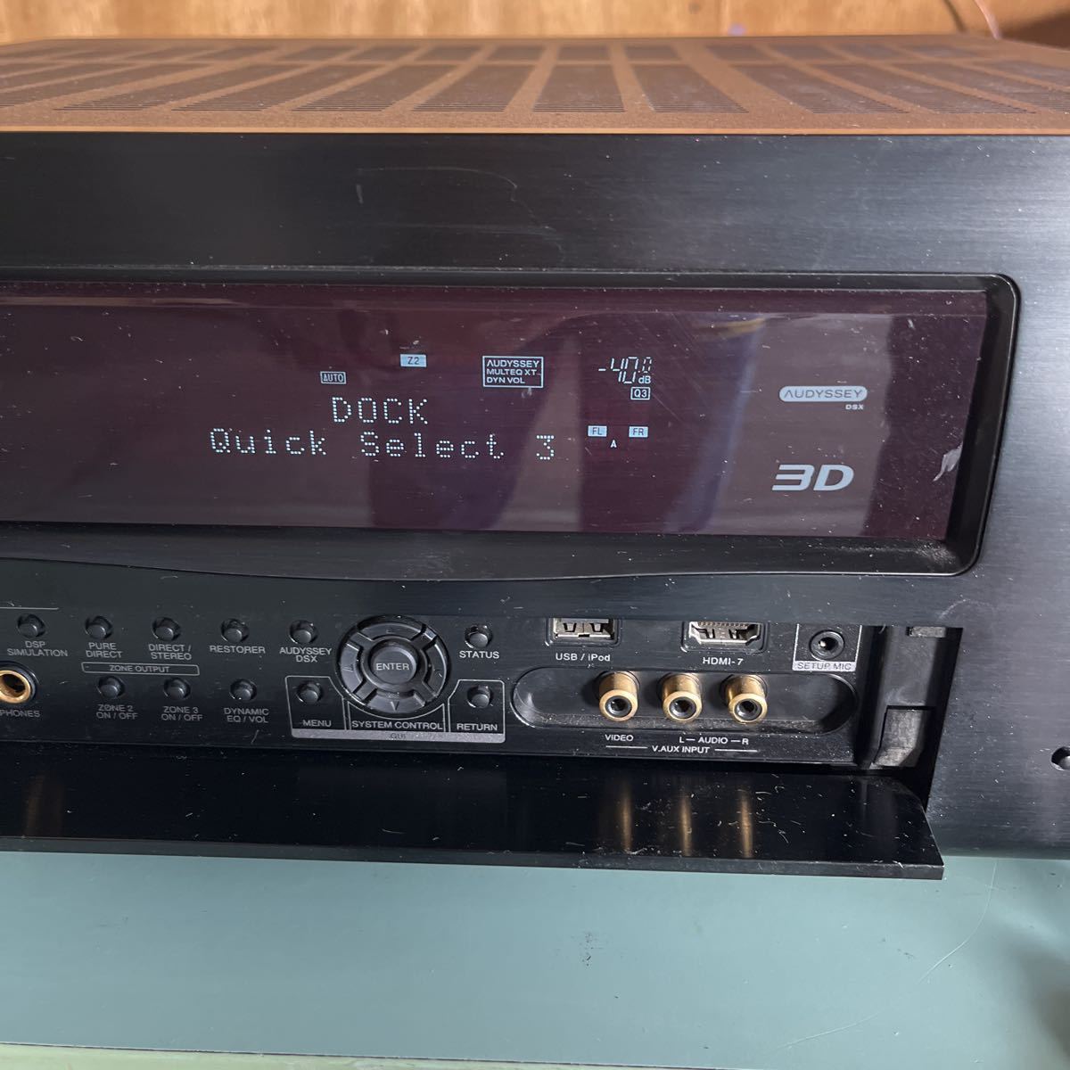 DENON デノン AVアンプ AVレシーバーアンプ AVR-4311 通電ジャンク_画像6