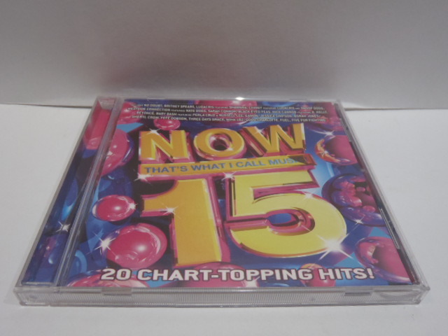 USA盤 CD　NOW 15　NO DOUBT BLACK EYED PEAS BEYONCE NORAH JONES SHERYL CROW blink-182 GOOD CHARLOTTE_画像2